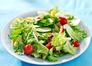 Mixed greens salad